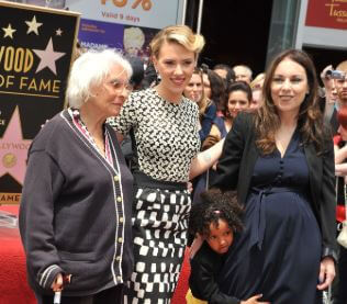 Scarlett Johansson honoured with Star on the Hollywood Walk of the Fame